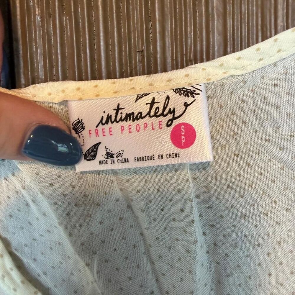 Free-people Women's Cream and White Dress - Picture 3 of 5